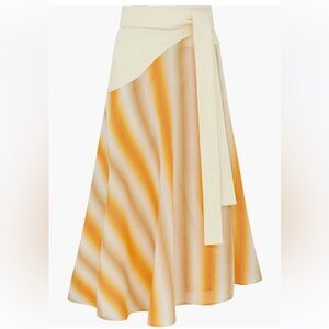 Beautiful cotton/silk designer skirt Made in Italy S